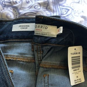 New with Tags Cropped jegging sz 26 torrid #4